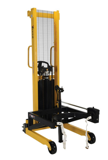Steel Manual Drum Lifter/Rotator/Transporter 52 In. x 33 In. x 85-7/16 In. 550 Lb. Cap Yellow/Black